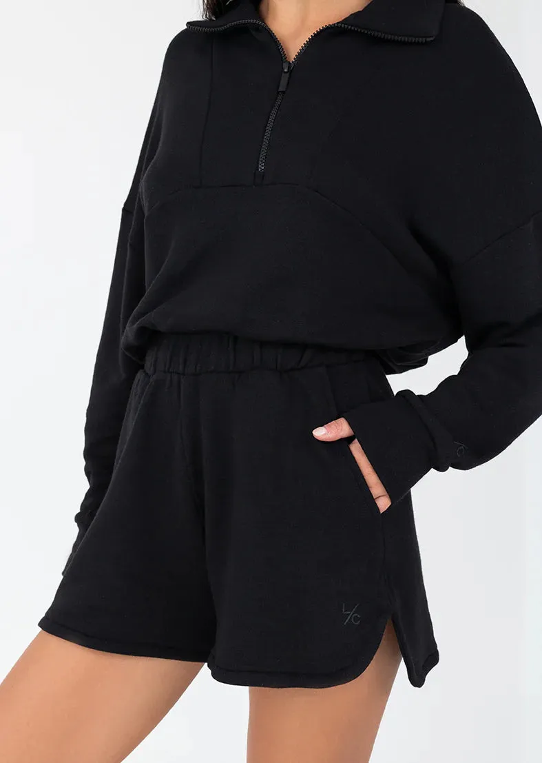 Club LC Sweat Short Black FINAL SALE