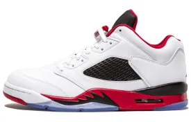 Jordan 5 Retro Low Fire red