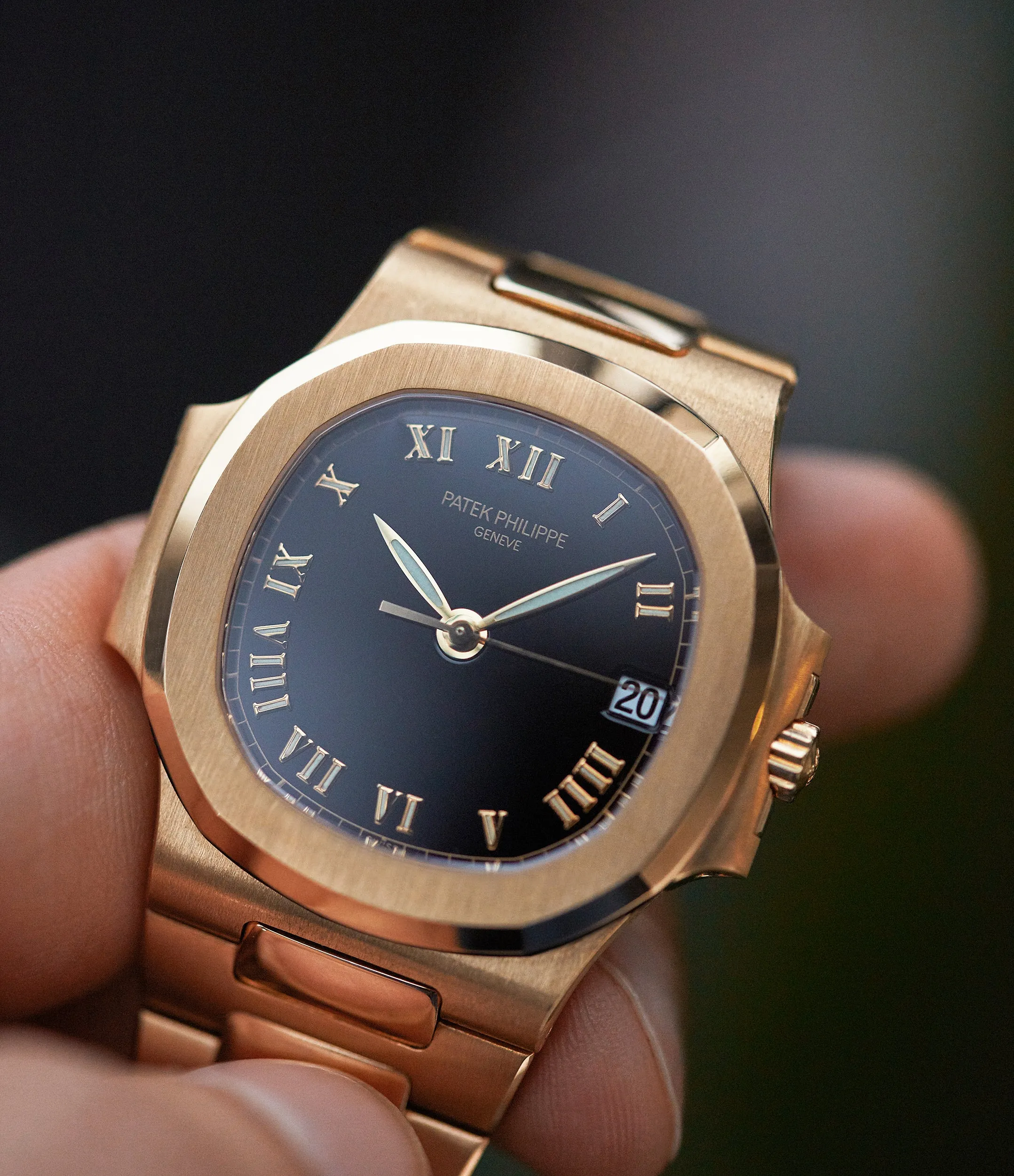 Nautilus 3800 | Roman Numerals | Yellow Gold