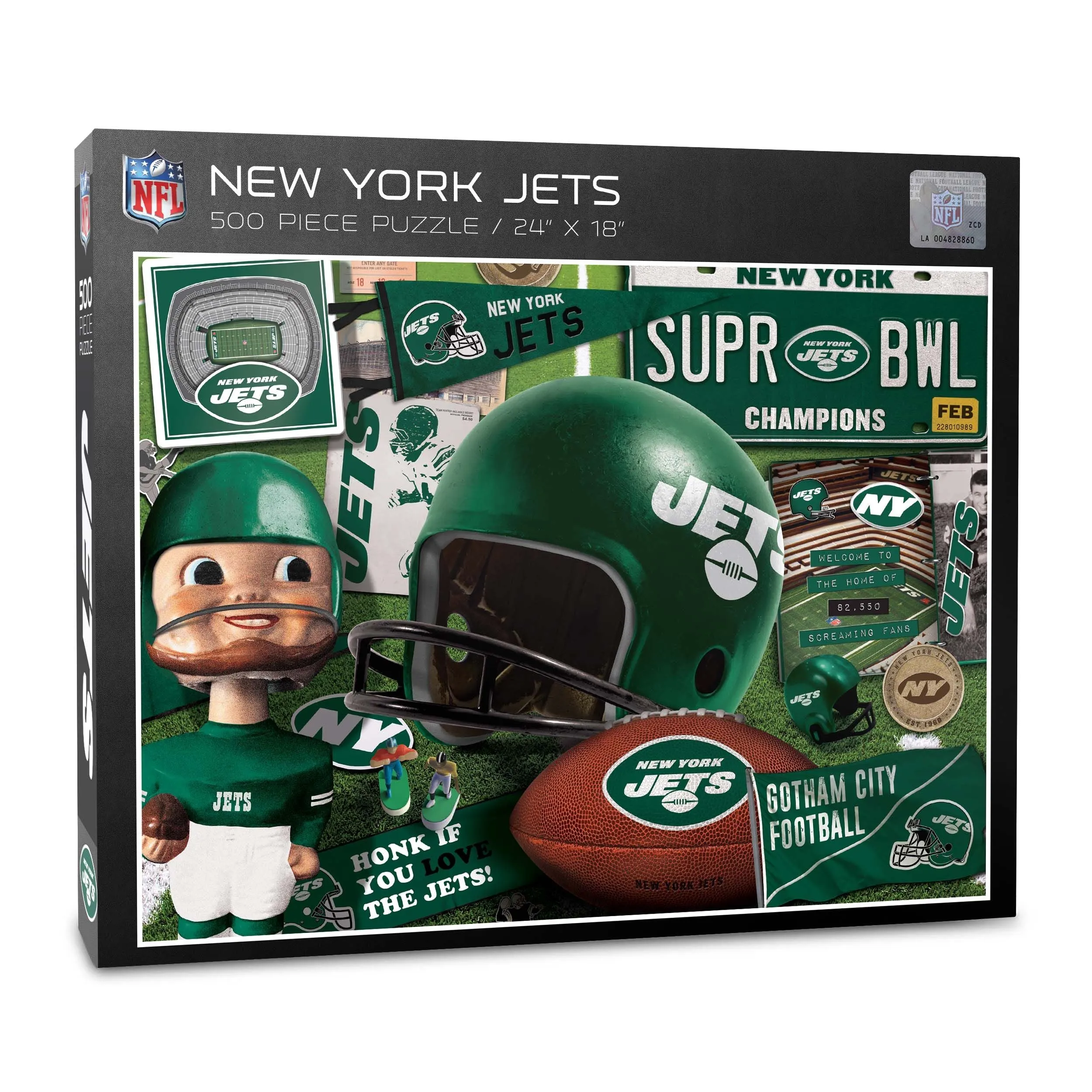 NY Jets - Retro (951445) - 500 Pieces