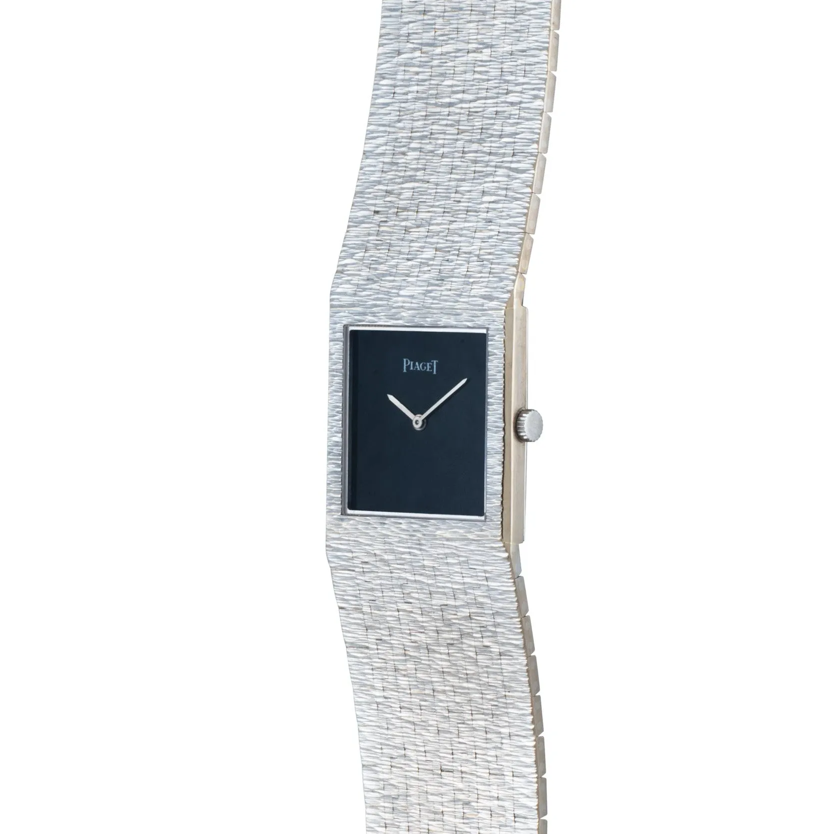 Piaget White Gold 'Onyx' Dress Watch