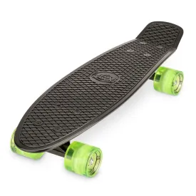 Skateboard - Xootz PP Skateboard LED 22" - Black/Green