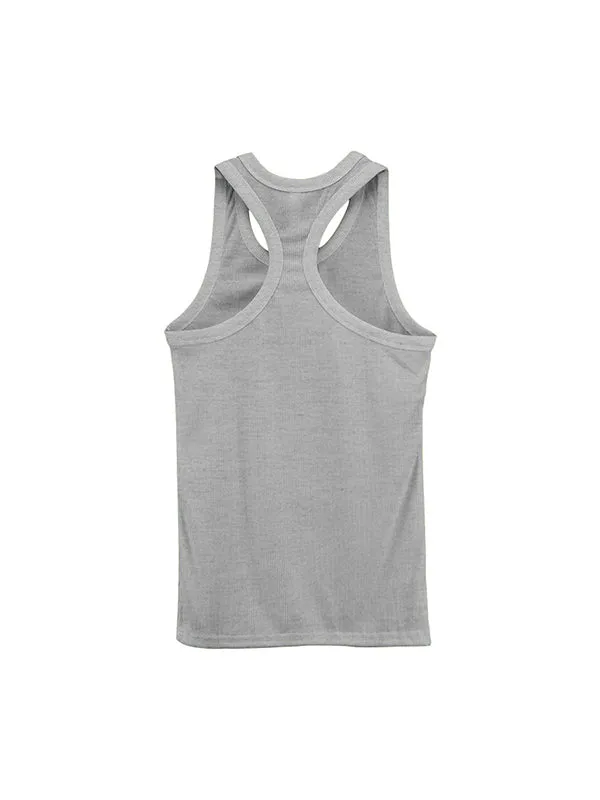 Slim Fit Casual Sports Thread Vest