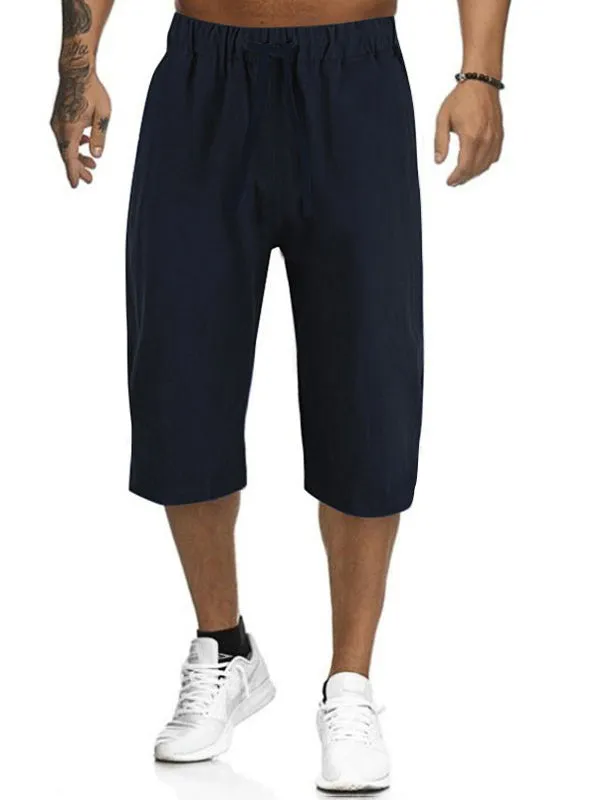 Solid Color Sports Casual Breathable Shorts