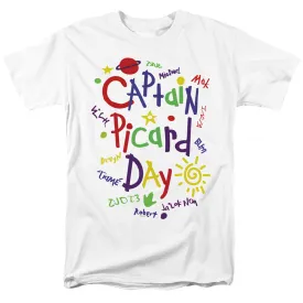 Star Trek Picard Picard Day Mens T Shirt White