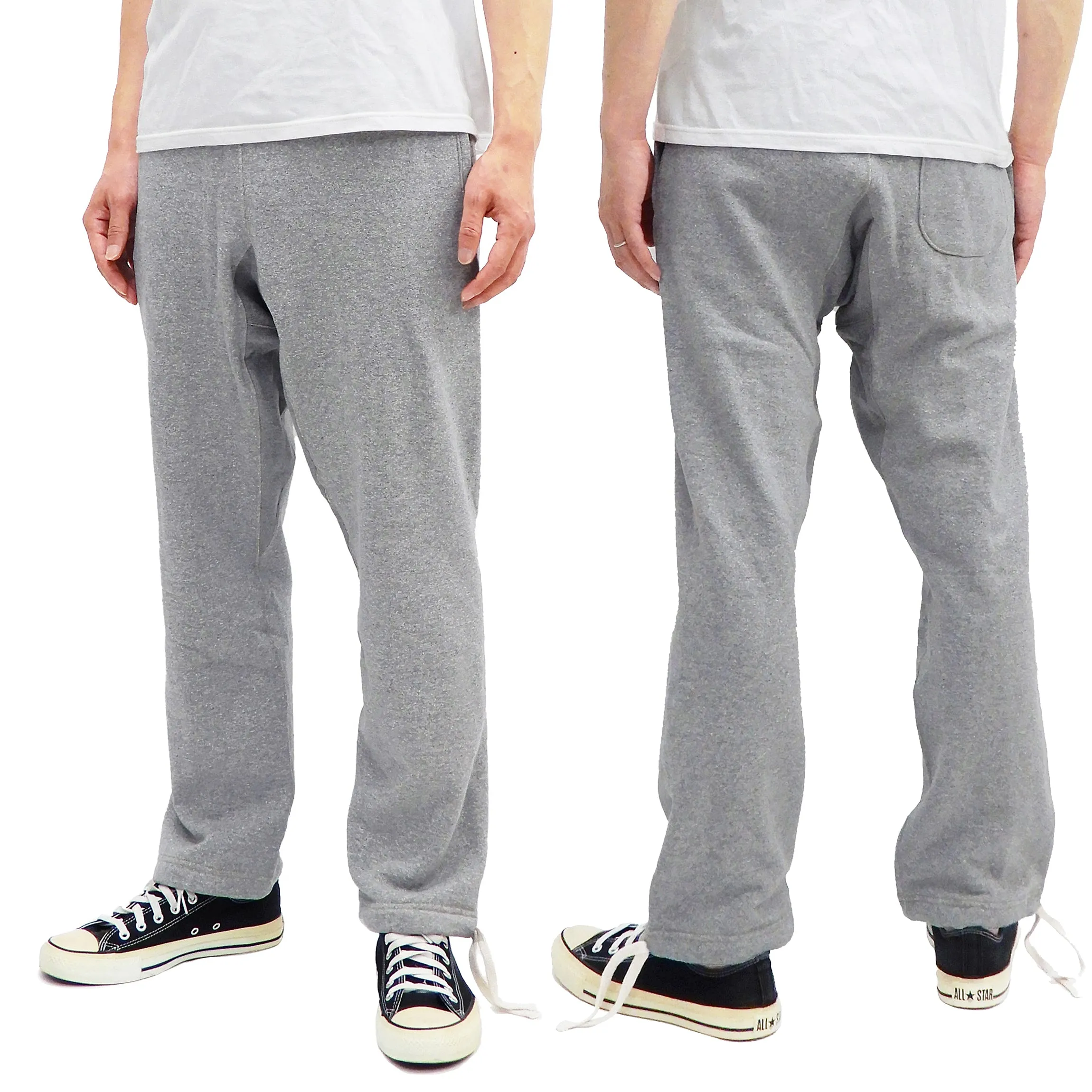 TOYS McCOY Sweatpants Men's Vintage Inspired Plain Straight-Leg Drawstring Pants TMC2380 020 Gray