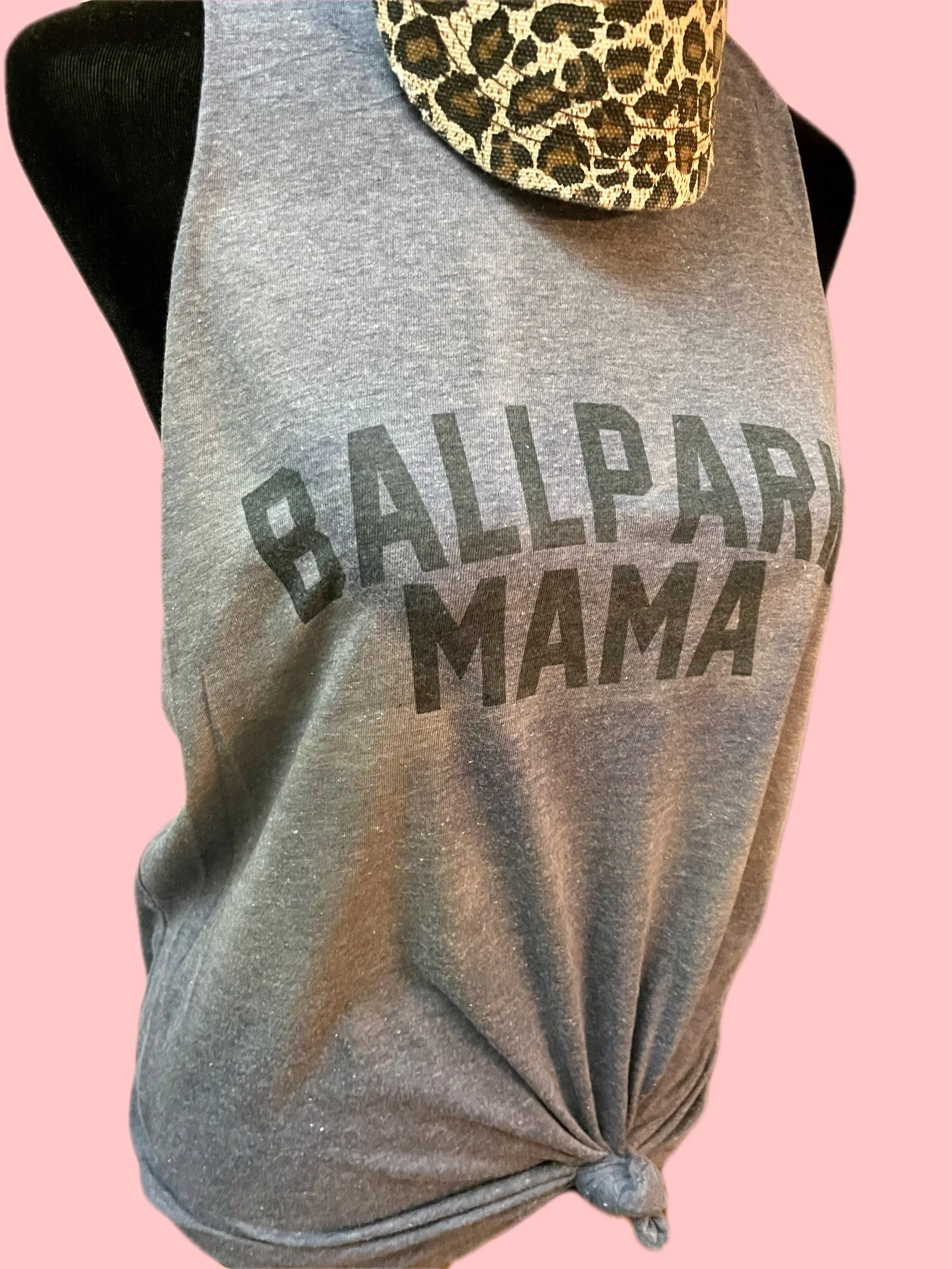 Vintage Ballpark Mama Tank