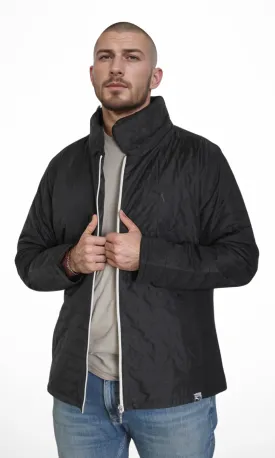 Waterproof PUMA Jacket (Black)-(Black Logo)